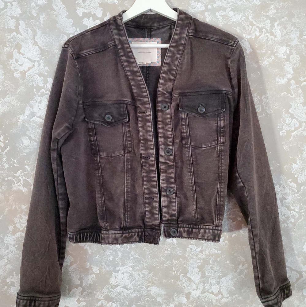 Anthropologie bibiana bomber jacket large - Picture 4 of 13